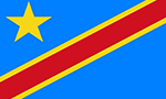 Democratic Republic of Congo Visa flag