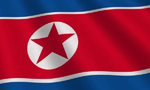 North Korea Visa flag