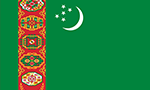 Turkmenistan Visa flag