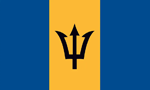 Barbados Visa flag