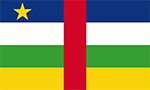 Central African public Visa Flag